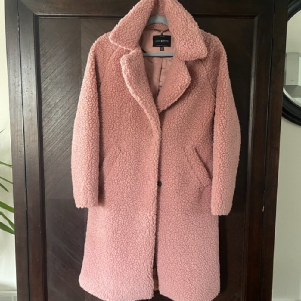 Lucky Brand, faux fur XS coat